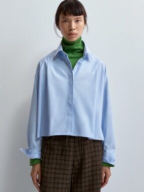 Cordera Oxford Shirt in Blue Stripe OS